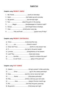 the contents of an english text book