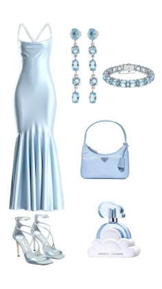 Prom Dress Inspo, Blue Fits, Dressy Outfits, Lookbook Outfits, Classy Dress, Fancy Dresses, Casual Fits, Gorgeous Dresses