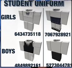 School Clothes Roblox Code, Roblox Highschool Outfit Codes, Roblox High School Outfits Codes, Roblox School Id Codes, Berry Avenue Codes School Uniform Girl, School Roblox Codes, Roblox High School Codes, Uniform Bloxburg Codes, Uniform Berry Avenue Code