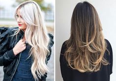 Long Hair Cuts Straight, Women Haircuts Long, Mid Length Hair, Modern Hairstyles, Long Hair Cuts, Smooth Hair, How To Make Hair, Blonde Hair Color