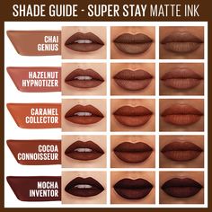 Brown Lipstick Shades, Coffee To Go Cup, Fall Lipstick Colors, Lipstick Guide, Brown Matte Lipstick, Skin Tone Makeup