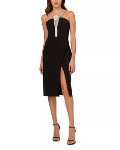 Liv Foster - Stretch Twill Midi Dress 2024 Clothes, Bridal Boots, Versace Shop, Halter Midi Dress, Evening Formal, See By Chloe, Matching Dresses, Formal Gowns, Womens Midi Dresses