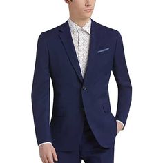 Blue Slim Fit Suit, Grey Slim Fit Suit, Grad Outfits, Slim Fit Suit Men, Wardrobe Consultant, Mens Wearhouse, Slim Fit Suits, Slim Fit Suit, Men’s Suits