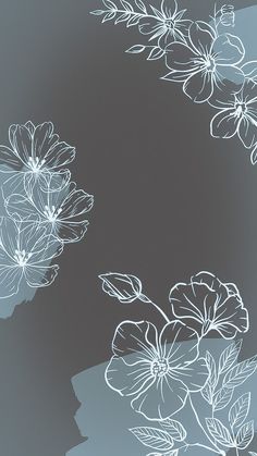 an abstract floral background with white flowers