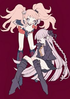 ac syake_sumeshi on twt Junko Enoshima Fanart, Rpg Maker, Danganronpa V3