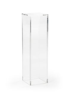 Acrylic Pedestal (Lg) Plant Stand Decor, Acrylic Pedestal, Acrylic Display Box, Chelsea House, Furniture Showroom, Pedestal Table, Display Boxes, Large Furniture, Home Deco