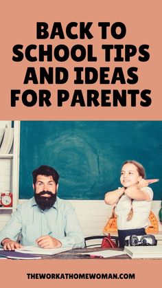 the back to school tips and ideas for parents