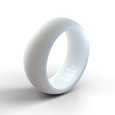 an image of a white ring on a white background