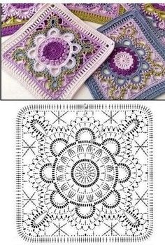 crocheted doily patterns with the same design