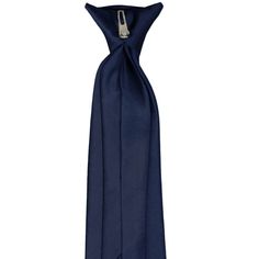 This twilight blue solid color clip-on tie features a pre-tied knot for easy use. It is made of durable, 100% polyester with a satin finish. Though sized for men, the 3.5-inch width is equally versatile for women and teens. Popular for individual use, but the pre-tied style makes it a favorite for large group or staff attire. We recommend this shade for a deep blue. It's slightly lighter than a navy blue. See it in person by requesting a free color swatch.Product Features Traditional 3.5" width, Solid Business Tie With Satin Bow, Classic Solid Ties With Adjustable Feature, Cheap Blue Office Ties, Blue Standard Tie For Business, Semi-formal Solid Color Satin Finish Ties, Fitted Blue Silk Tie, Blue Semi-formal Standard Tie, Blue Solid Color, Tied Knot