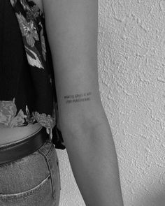 Forearm Word Tattoo, Poetry Tattoo, Love Persevering, Unique Hand Tattoos, Tattoos For Dad Memorial, Memorial Tattoo Quotes, Quotes For Tattoos, In Loving Memory Tattoos, Heaven Tattoos