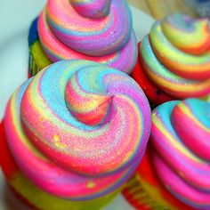 the facebook page for kitchen fun with my 3 sons, featuring rainbow cupcakes