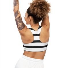 Experience the ultimate blend of style and functionality with our **stylish sports bra designed for women who demand comfort and support during peak performance. Made from a premium blend of 82% Microfiber Polyester and 18% Spandex, this sports bra hugs your body for a soft, luxurious feel. The durable, stretchy fabric provides a perfect fit while allowing freedom of movement, making it the perfect choice for any athletic activity. Running Sports Bra With Built-in Support, Nylon, Technical Moisture-wicking Supportive Sports Bra, Multicolor Moisture-wicking Sports Bra For Training, Technical Supportive Moisture-wicking Sports Bra, Sporty Multicolor Moisture-wicking Sports Bra, Sports Bra Design, Bra Items, Support Bra, Seamless Sports Bra