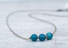 Say hello to our best selling triple knotted collection!  The Tula Blue Triple is an absolute knock out because not only is it the perfect layering piece but it also shines bright all on its own making it the perfect everyday piece.  Our triple knotted necklace is available in a variety of natural freshwater pearls and semi-precious stones.  This design is so insanely simple yet it is sure to turn heads.  Check out how the models above mix, match and layer so effortlessly with other Tula treasur Adjustable Hypoallergenic Blue Necklaces, Adjustable Blue Hypoallergenic Necklace, Blue Adjustable Necklace For Everyday Use, Adjustable Hypoallergenic Blue Necklace, Minimalist Beauty, Knotted Necklace, Rope Jewelry, Puka Shell, Corpus Christi Tx