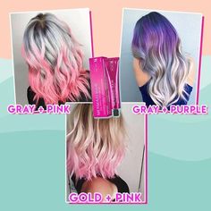 Mermaid Hair Color, Hair Rinse, Color Shampoo, Hair Coloring