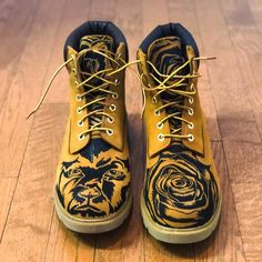 Custom Timberland Boots Men, Custom Timberlands, Decorated Timberland Boots, Leather Dress Street Style, Painted Timberland Boots, Timberland Lace-up Boots With Reinforced Toe, Custom Timberland Boots, Nike Boots, Winter Snow Boots