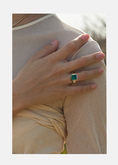 Asscher Emerald Cosma Ring – KATKIM Emerald Ring Design, Capri Wedding, Barbie Land, The Vow, Cute Engagement Rings, Future Engagement Rings, Ear Pins, To Have And To Hold, Best Engagement Rings