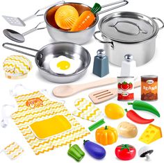 an assortment of kitchen utensils and cooking supplies