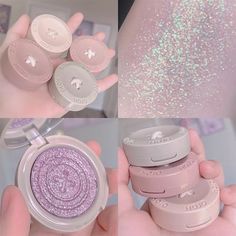 Kawaii Makeup Products, Face Glitter, Peach Makeup, Doll Eye Makeup, Kawaii Makeup, Face Art Makeup, Makeup Accesories, Makeup Package, Makeup Supplies