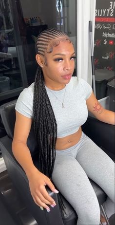 Cornrows Braids For Black Women, Braided Hairstyles For Black Women Cornrows, Sleek Ponytail Hairstyles, Black Ponytail Hairstyles, Box Braids Hairstyles For Black Women, Cute Braided Hairstyles, Braided Cornrow Hairstyles