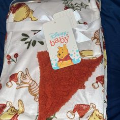 New Disney Baby Winnie The Pooh And Piglet Reversible Sherpa Christmas Blanket Disney Tapestry, Pooh Baby Blanket, Winnie The Pooh Blanket, Mickey Mouse Blanket, Baby Winnie The Pooh, Winnie The Pooh And Piglet, Disney Bedding, Pooh And Piglet, Red Throw Blanket