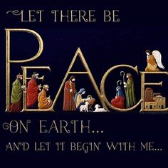 the words let there be peace on earth and let it begin with me