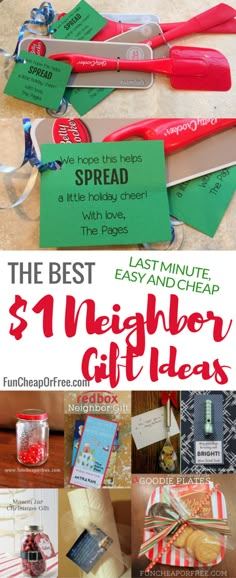 the best $ 1 neighbor gift idea for kids and adults with free printable coupons