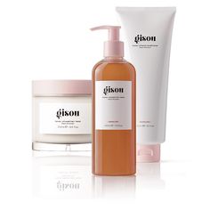 All of the Gisou essentials necessary for a weekly deep treatment for your hair, leaving the hair healthy and nourished.