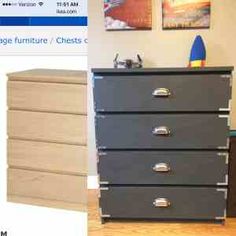 an image of a chest of drawers in the living room