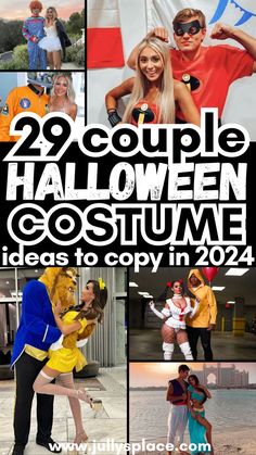 couple halloween costume ideas, halloween costume ideas for couples, couple costumes, diy couple costume ideas Diy Couple, Halloween Parejas