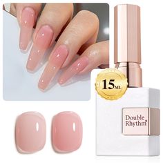 PRICES MAY VARY. All SEASON GEL POLISH: 1 pc 15ml jelly gel nail polish, need to be cured under UV or LED Lamp for 60-142s. Must apply with Base Gel and Top Coat. Please shake the bottle or warm it with hot water before use, to acheive a better effect. HIGH DURABILITY: Easy to apply even for the beginner, effect last long for 50 days and bring you high gloss shine under proper application. It is an ESSENTIAL for every nail art lover! HEALTHY FORMULA: 31 toxin free ingredient makes it a healthy n Uv Nail Polish, Pink Gel, Polish Art, Damaged Nails, Nail Polish Art, Cat Eye Gel, Uv Nails, Jelly Nails, Healthy Nails