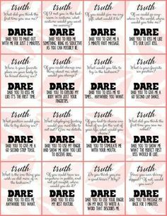 some words that are written in different font styles and colors, with the words dare on them