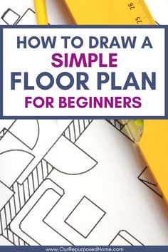 floor plan drawing and yellow ruler Fourth Wall