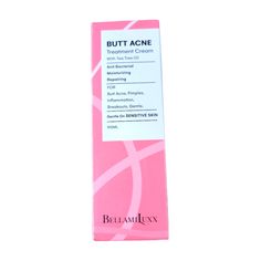 Brand New Treatment For Butt Acne 100ml Clear Up Acne, Desired Reality, Acne Cream, Acne Blemishes, Skin Care Acne, Skin Care Women, Tea Tree Oil, Cream Color, Bootie