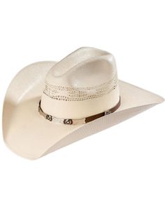 Justin 20X Mesa All Around Straw Cowboy Hat, Natural