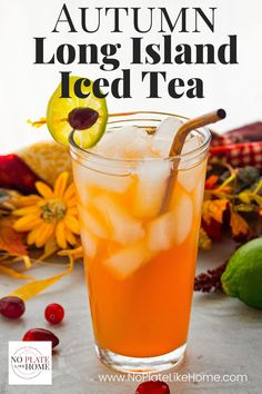 an autumn long island iced tea cocktail