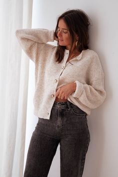 Cardigan Outfits, Mode Inspo, Looks Style, Mode Inspiration, Fall Winter Outfits, Cute Casual Outfits, Look Fashion, Everyday Outfits, Autumn Winter Fashion