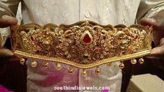 Ottiyanam Designs Gold, Kundan Vaddanam, Vaddanam Designs Gold, Nakshi Vaddanam, Vaddanam Models, Premraj Shantilal Jain Jewellers, Gold Vaddanam, Vaddanam Designs, Gold Jewelry Prom