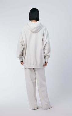 100% cotton (excluding ribbed) Oversized Cotton Hoodie With Pockets, Oversized White Outerwear With Drawstring Hood, White Oversized Outerwear With Adjustable Hood, Everyday Beige Cotton Hoodie, Cotton Hoodie With Relaxed Fit And Drop Shoulder, Oversized Cotton Hoodie Sweatshirt, Relaxed Fit Cotton Hoodie With Drop Shoulder, Cotton Relaxed Fit Hoodie With Drop Shoulder, Beige Hoodie Relaxed Fit For Everyday