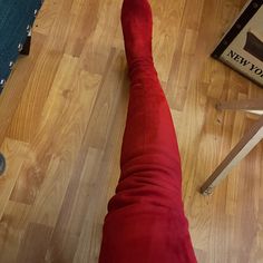 Brand New Steve Madden Dominique Red Womens Size 8.0 Boots Over Knee Thigh High Red W/ Box. Great Condition. Please See All Photos. Chic Red Knee-high Boots, Chic Red Knee-high Heeled Boots, Red Thigh High Winter Boots, Red Over-the-knee Boots For Party, Red Over-the-knee Party Boots, Red Thigh High Boots For Fall, Thigh High Stiletto Boots, Snake Print Boots, Peep Toe Boots