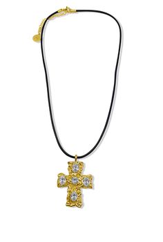 18” chunky gold cross necklace with pavé gold accents available in silver and gold with a 3” extender Chunky Gold Cross Necklace, Adjustable Gold Cross Pendant Necklace, Adjustable Gold Cross Pendant Jewelry, Adjustable Gold Crucifix Necklace, Gold Elegant Metal Cross Necklace, Elegant Adjustable Gold Cross Necklace, Elegant Gold Metal Cross Necklace, Elegant Gold Cross Necklace, Chunky Cross Necklace