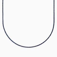 Effy Royal Bleu 14K White Gold Blue Sapphire Necklace Blue Sapphire Necklace, Effy Jewelry, Sapphire Necklace, Jewelry Stand, White Stone, Blue Sapphire, Gold Metal, Sapphire, Jewelry Design