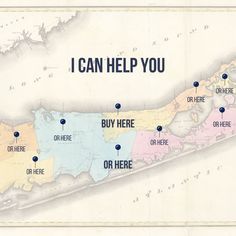 a map showing the locations of many different areas in new york city, including one where you can help