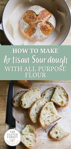 how to make artisan sourdough with all purpose flour