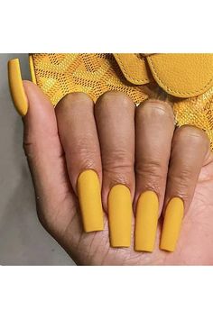 DOCVOEOMH Orange French Tips Press on Nails Long Fake Nails Coffin Glue on Nails with Smile Acrylic Stick on Nails False Nails for Women 24PCS Yellow Nail Designs, Trendy Manicure, Yellow Nails Design, Yellow Nail, Halloween Press On Nails, Long Lasting Nails, Nails For Kids, Canary Yellow, Acrylic Nails Coffin