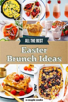 all the best easter brunch ideas