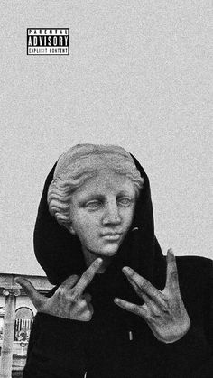 black and white photograph of a woman with her hands in front of her face as if to say stop