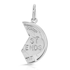 Introducing our Best Friend Coin Pendants, designed for sharing. Whether you're getting a pair for you and your BFF or just one for yourself, these charms are a meaningful addition to any jewelry collection. Each charm measures 1" long x .5" wide, They come as two separate pendants, perfect for pairing with two separate chains. Please note that chains are sold separately. Handmade in the USA, these pendants are a unique and heartfelt gift for you and your bestie.