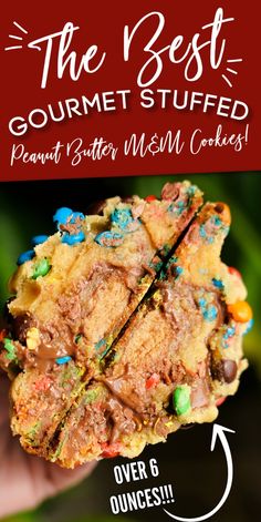 Best Stuffed Peanut Butter M&M Gourmet Cookies! Peanut Butter M&M Stuffed Gourmet Cookies! Over 6 Ounces of Peanut Butter Goodness with M&Ms and MORE! Stuffed and Baked to Perfection! This recipe is perfect for cottage bakers and home bakers! Add this to your cookie boxes for a new and DELICIOUS Gourmet Cookie Recipe! Gourmet Peanut Butter, Gourmet Cookie, Gooey Chocolate Chip Cookies, Best Holiday Cookies, Ultimate Cookies, Cookie Boxes