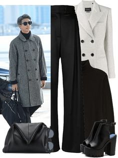 Namjoon Airport Fashion, Outfit Ideas For Office, Shoplook Outfits, Bts Pics, Airport Fashion, Create Outfits, Winter Clothing, Outfit Maker